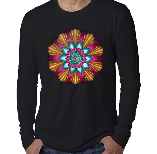 Sour Flower Mandala Unisex Long Sleeve Tee PRE-ORDER